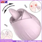 Rose Clitoris Tongue Licking Vibrator G Spot Nipple Stimulator Dildo USB Sex Toy