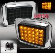 03-09 HUMMER H2 SUT SUV YELLOW LED CORNER SIGNAL PARKING LIGHT LAMP SMOKE PICKUP