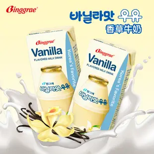 韓味不二 Binggrae韓國熱銷國民牛奶6入組(芋頭/香蕉/草莓/香草/哈密瓜/咖啡) 廠商直送