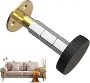 Bed Stoppers for Headboard | Threaded Bed Frame Wall Bumper | Anti-Shake Adjustable Tool Furniture Supplies for Cabinets Sofa Bedside Elderly Kids College Students