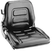 UNIVERSAL VINYL FORKLIFT SUSPENSION SEAT FITS LINDE CAT HYSTER YALE BAKER SWITCH
