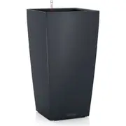 LECHUZA CUBICO COLOR 30 PLANTER POT (SLATE)