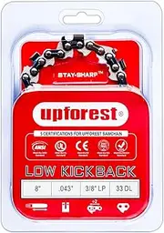 8" Pruning Saw Chain for Milwaukee 3004-20 M18 HATCHET Pruning Saw Ryobi P4361, P5452, Greenworks 20142, Milwaukee M18 FUEL 3004, Poulan 810 EPT, Worx WG349 and More(90EOP33X1)