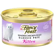 Fancy Feast Classic Pate Kitten Tender Chicken Feast Wet Cat Food 85g 85g