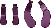 TOUISEDGI Controller Paddles, 4PCS Stainless Steel Replacement Controller Parts for Xbox One Elite Controller Series 2 Model 1797(Purple)