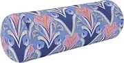 miaozhen Trendy Vintage Floral Colorful Lavender Car Neck Support Pillow Bolster Pillow for Legs Firm Rollo Cervical para dormir 5.5''x17''