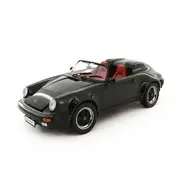 Schuco Licensed 1:12 Scale Porsche 911 Speedster 1989 Diecast Model Car Black