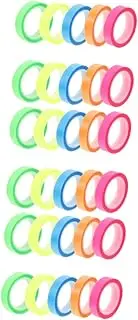 Parliky 3sets Book Tabs for Annotating Books Note Tabs Adhesive Highlight Tapes Reading Tapes for Office School 10rolls*3