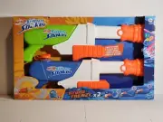 Nerf Super Soaker Hydro Frenzy Kids Toy Outdoor Water Blaster, 2 Pack