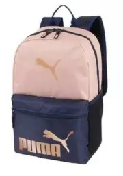Puma Peach/Navy Backpack 18.5”