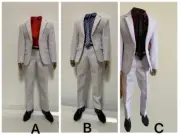 1/6 milky Suit Suit model (three colors) Clothes Fit 12'' AT020 BD001 Body