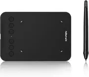 XP-PEN Deco Mini 4 Graphics Tablet 4 x 3 Inch Pen Tablet with 8192 Levels Pressure Sensitivity Battery-Free Stylus and 6 Customizable Shortcut Keys