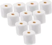 ERINGOGO Dollhouse Miniature Tissue Rolls 10 Pack Mini Paper Towel for Miniature Bathroom Decor Boys and Girls' Play