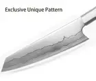 Kiritsuke Knife Blade 7 Layers Damascus Steel Blank Handle Beef Cut Chef Slicing