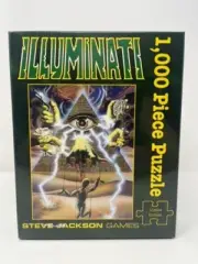 NIP Illuminati Puzzle 1000 Pieces 18”x24” Steve Jackson Games