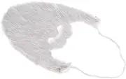 Grey Halloween Party Fake Beard Costume Facial False Beard Male Fake Whisker Party Supplies