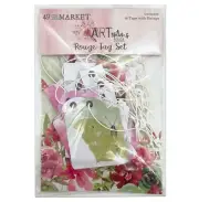 ARToptions Rouge Tag Set-18 Tags With Strings - 3 Pack