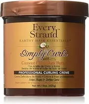 Every Strand Simply Curls Coco Oil/Shea Curl Creme, 15 Ounce