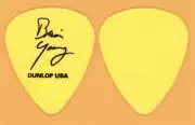 David Lee Roth Brian Young Van Halen Vintage Guitar Pick - 1999 Tour - Misprint