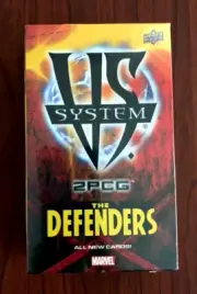 Upper Deck VS System 2PCG Marvel The Defenders Expansion Box New Sealed