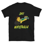 SKI WHISTRALIA WHISTLER 加拿大澳大利亞啤酒派對流浪漢 T 恤