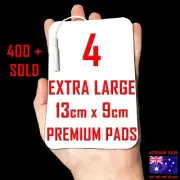ELLE TENS compatible ELECTRODE PADS - 13cm x 9cm x 4 EXTRA LARGE PADS ⭐⭐⭐⭐⭐