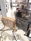Michael Kors Logo Semi Lux Animal Print MD Camera Crossbody - Variations