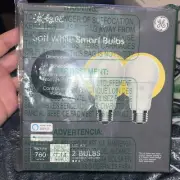 C by GE A19 Smart LED Bulbs - A19 Soft White Light Bulbs, 2-Pack, Fast Ship