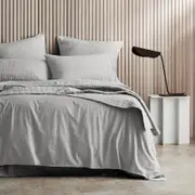 Sheridan Reilly Quilt Cover Set in Soft Grey Size: Super King @Sheridan Rewards