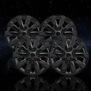 Auto Reflections Black 10 Spk 16" Wheel Covers for 2013-2019 Nissan Sentra S/SV