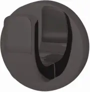 Speakman SA-2706 Vector Single Robe Hook - Black