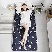 WEQOJKSHLL Japanese Futon Mattress, Fluffy Floor Futon Mattress, Foldable Floor Bed Camping Mattress Futon Mat Traditional Sleeping Mat Extra Thick, Cosy and Warm Mattress,4,90x200cm