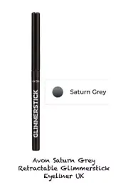 Avon Saturn Grey Retractable Glimmerstick Eyeliner UK