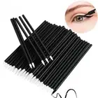 50/100Pcs Micro Disposable Eyeliner Brush Lip Liner Contour Brush Women