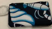 Vera Bradley Lighten Up Zip ID Case Shore Enough NWT Seashell Lobster