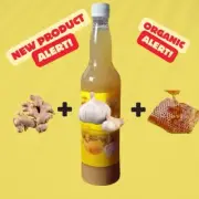 Honey Ginger & Garlic Organic Juice 2x -Ready To Drink