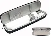Flute Case Bag, Recorder Storage Box, EVA Hard Shell Cover 13.98x3.54x2.56 inches, Shockproof Zipper Pouch, Lightweight Portable Design, for Soprano Recorder, Beginner Students