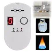 Combustible Gas Leak Detector Tester Propane Methane Natural Gas Alarm Sensor