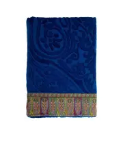 Rectangular beach towel One size blue