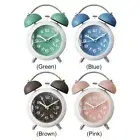 Twin Bell Alarm Clock Arabic-numeral Dial Alarm Clock Creative Mute for Get Up