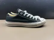 New Unisex Converse All Star Ox Black/White Low Top M9166C Size Men 5/Women 7