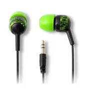 iFrogz EarPollution Crew Graffiti Earbuds for iPod,iPhone,iPad & Android-Green