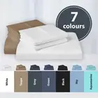 1000TC CVC COTTON SINGLE/KS/DOUBLE/QUEEN/KING FITTED BED SHEET(NO FLAT SHEET)