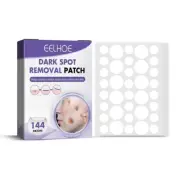 144 Patches Colorful Invisible Acne Pimple Care Stickers for Spot Concealment
