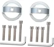 ERINGOGO 2pcs Range Hood Disassembler Wheel Removal Tool Wind Wheel Range Hood Fan Puller Wind Fan Hand Tool Fan Puller Tool Fan Disassembly Tool Wind Wheel Metal Hood Fan Tool Steel Silver
