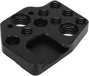 Camera Quick Release Plate, for DJI Ronin S SC RS2 RS3 RSC2 Camera Quick Release Plate, Aluminum Alloy Quick Release Plate with 1/4 Inch Hole 3/8 Inch Hole Cold Shoe