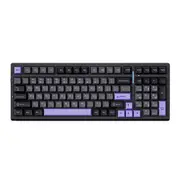 MCHOSE G98 Pro Gasket Mount 98% Layout Wireless Hot-Swap Mechanical Black Purple Keyboard - Flame Orange Switch [KBMCG98S3]