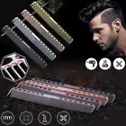 Metal Cutting Comb Hair Hairdressing Barbers Salon Professional Unisex Hairstyle