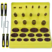 386 PCS Metric FKM Viton O Ring Kit 30 Sizes Fluorocarbon Oring brown