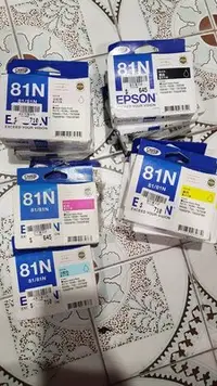 在飛比找Yahoo!奇摩拍賣優惠-ASDF 單個價 EPSON 81N 高容量墨水匣 82N 